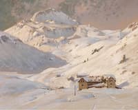 Seekar House and Mount Seekarspitze