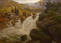 Mill at a River