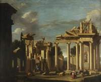 The Building of a Classical Temple in a Landscape