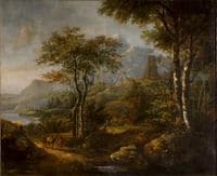Landscape with Mountains in the Distance