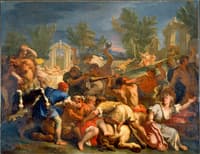 The Battle of the Lapiths and Centaurs