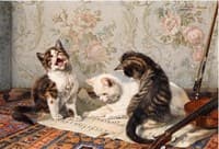 Three Kittens on a Sheet of Music