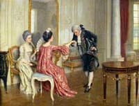 Interior Of A Drawing Room