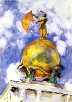 The Dogana, Statue of Fortune