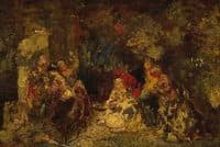 Women in a Forest