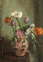 Arum and Tulips