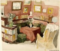 The Interior of the Artist's Home