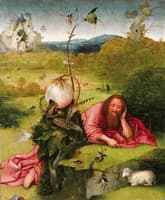 Saint John the Baptist in the Desert. End of the 15th century