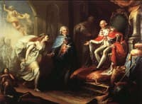Godoy Presenting Peace to Charles IV