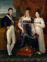 Maria Luisa of Spain, Duchess of Lucca, with Children
