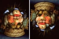 Basket of Fruit (up and down)