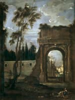 The Arch of Titus in Rome
