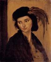 Dorelia with a Feathered Hat