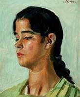 Head of a Spanish Gypsy