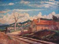 Landscape with Level Crossing