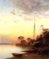 Twilight along the River