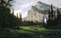 Yosemite Valley with Bridal Veil Falls