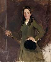 Miss Kay Abbs, in Riding Habit