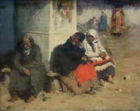 Radonitsa (before Mass) (detail)
