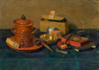 Still life with Pipes