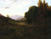 Landscape with Clear, Radiant Sky