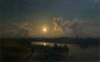 River with Moonlight Effect