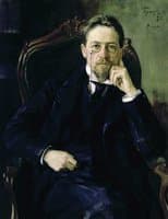 Portrait of Writer Anton Chekhov