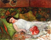 Girl with Fan