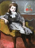 Young Girl in an Armchair