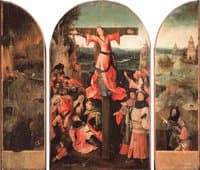 The Martyr crucified