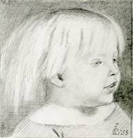 Cathy Madox Brown at the Age of Three