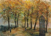 Avenue in Paris