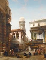Bazaar of the Coppersmith’s, Cairo
