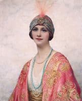 A Beauty in Eastern Costume