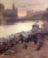 Dawn on the Seine
