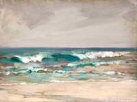 Seascape with Breaking Waves