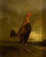 Fighting Cock in a Landscape