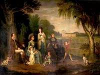 John Francis, 7th Earl of Mar, and Family