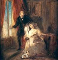 Sir Walter Scott with One of his Daughters