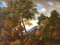 Classical Landscape with Figures