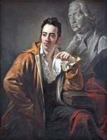 George Bullock, Sculptor, with a Bust of Henry Blundell