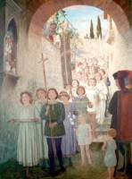 A Children's Religious Procession