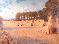 Corn Stooks, Farnham
