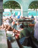 Market Scene, Lucerne