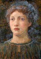 Portrait of a Girl amongst Grapes