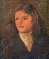 Portrait of a Girl with White Cravat
