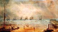 Storm at Bridlington Quay, East Riding of Yorkshire, 10 February 1871
