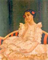 Tamara Karsavina, as Columbine in 'Le Carnaval' by Michel Fokine