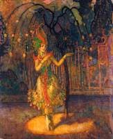 Tamara Karsavina, as the Firebird in 'L'Oiseau de Feu', the Ballet by Michel Fokine