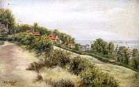 Billet Lane, Leigh, from Belton Hills